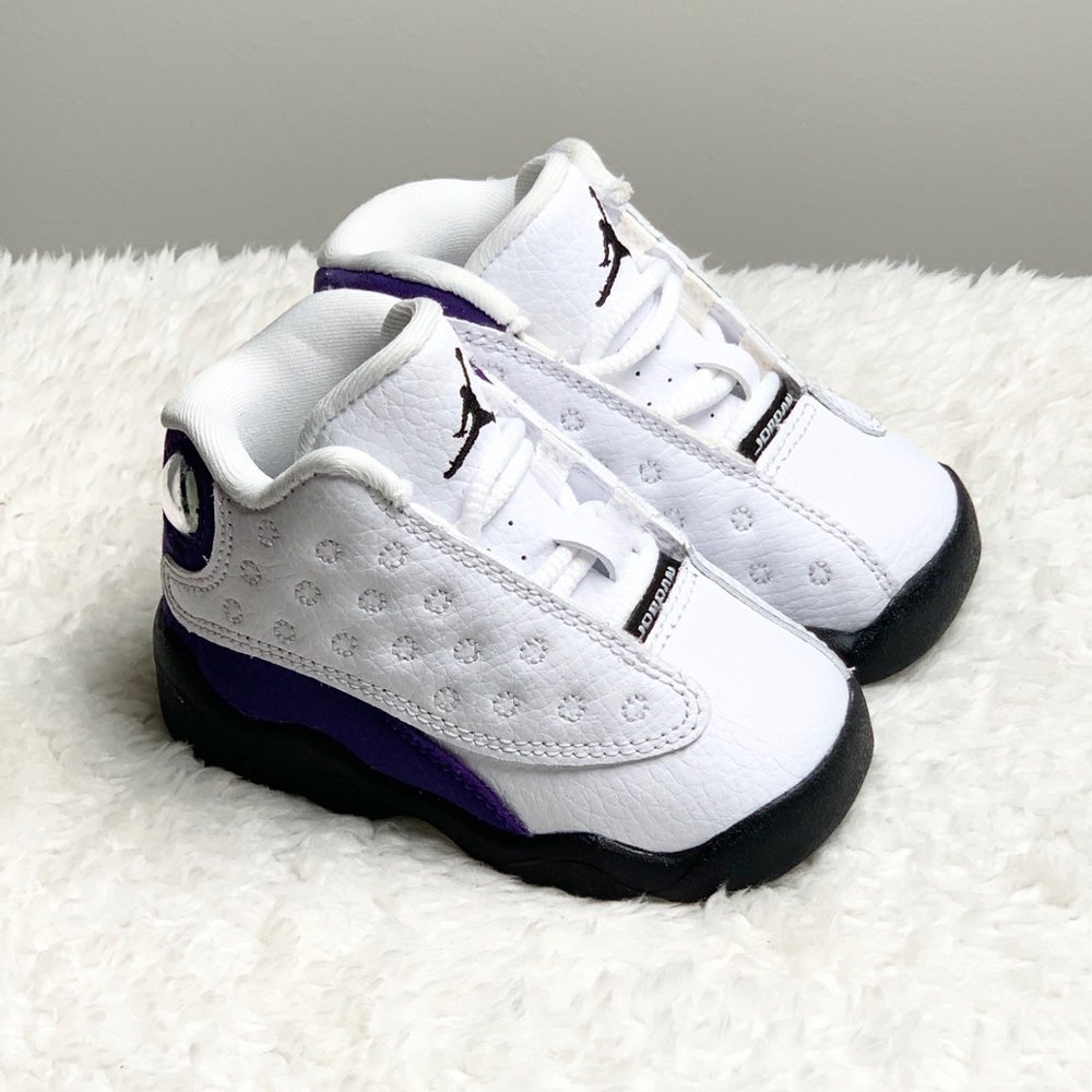 Jordan 13 Retro Lakers Infant Sneakers
